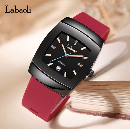 Relojes de goma de silicona para mujeres