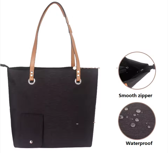 Bolso de playa de moda para mujer, bolso tote para vino
