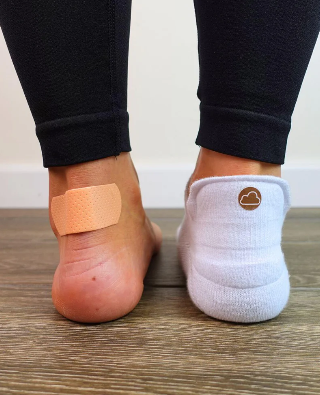 Calcetines "Heel-Shield" – Protección Anti-Rozaduras y Acolchado Especial