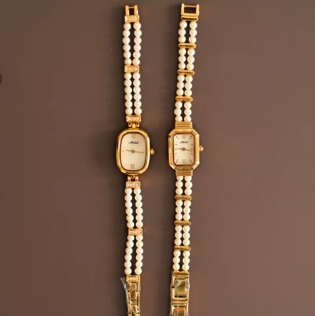 Enlace de alta calidad Pearl Women Watch