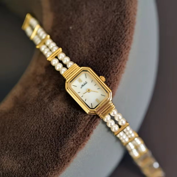Enlace de alta calidad Pearl Women Watch