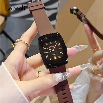 Relojes de goma de silicona para mujeres