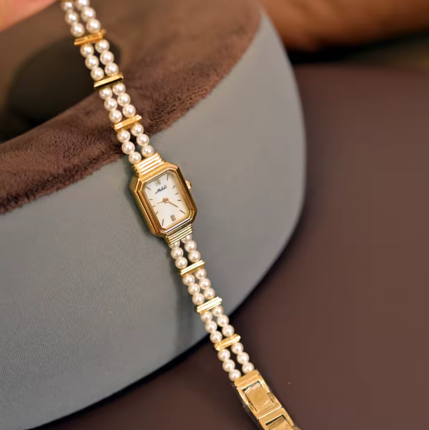 Enlace de alta calidad Pearl Women Watch