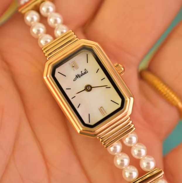 Enlace de alta calidad Pearl Women Watch