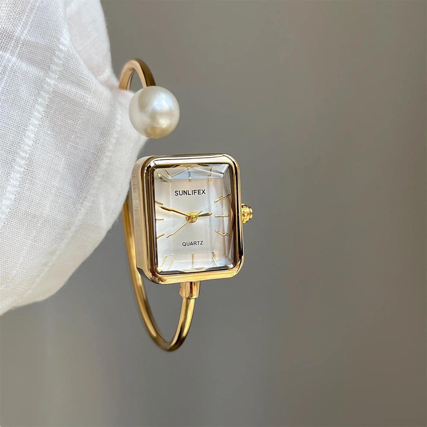 Reloj de perla Sunlifex Pulsera para mujer